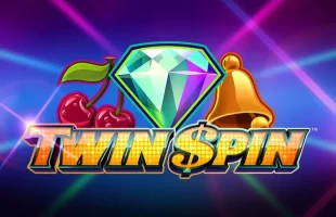 Graphics showing the Twin Spin slots by NetEnT