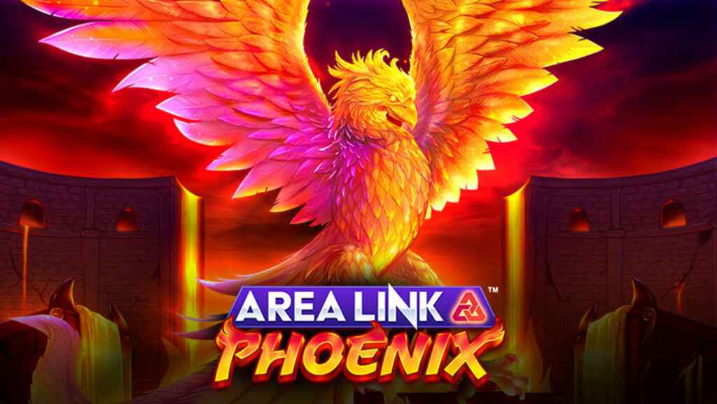 Image shows the banner logo of Area Link Phoenix slot.